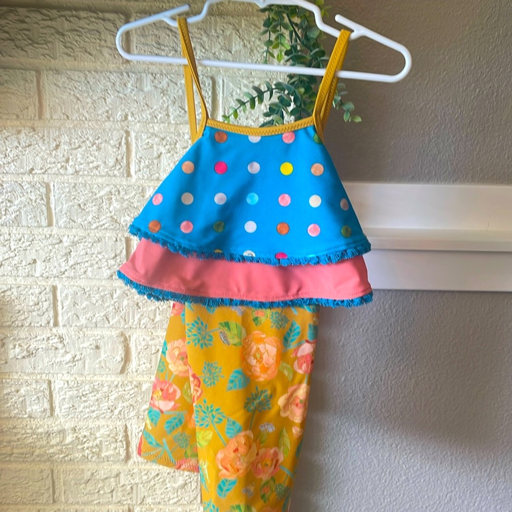 Matilda Jane ‘Seafaring Swim Top.’  Girls size 12.